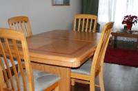 Beautiful Oak Dining Room Suite For Sale