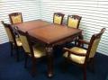 Dining set solid wood 7pcs