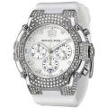 $375 New Box Michael Kors Womens Ladies Steel White Watch MK5509