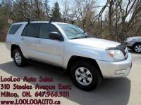 2004 Toyota 4Runner SR5 4X4 Certified 2 Year Warranty Included