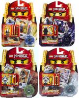 Set of 4 Lego Ninjago Lord Garmadon Sensei Wu Wyplash &amp; Kruncha