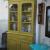 ANNIE SLOAN CHALK PAINTED ANTIQUE FLAT TO WALL CUPBOARD