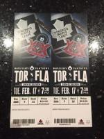 Leafs vs. Panthers Feb 17th pair of hard tickets!!!!!!