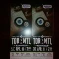 2 Leaf Tickets (Leafs vs Canadiens)
