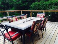 LIKE NEW - PATIO FURNITURE SET